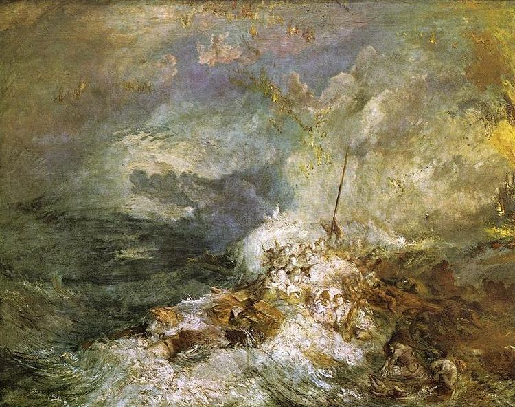 Joseph Mallord William Turner Fire at Sea Sweden oil painting art